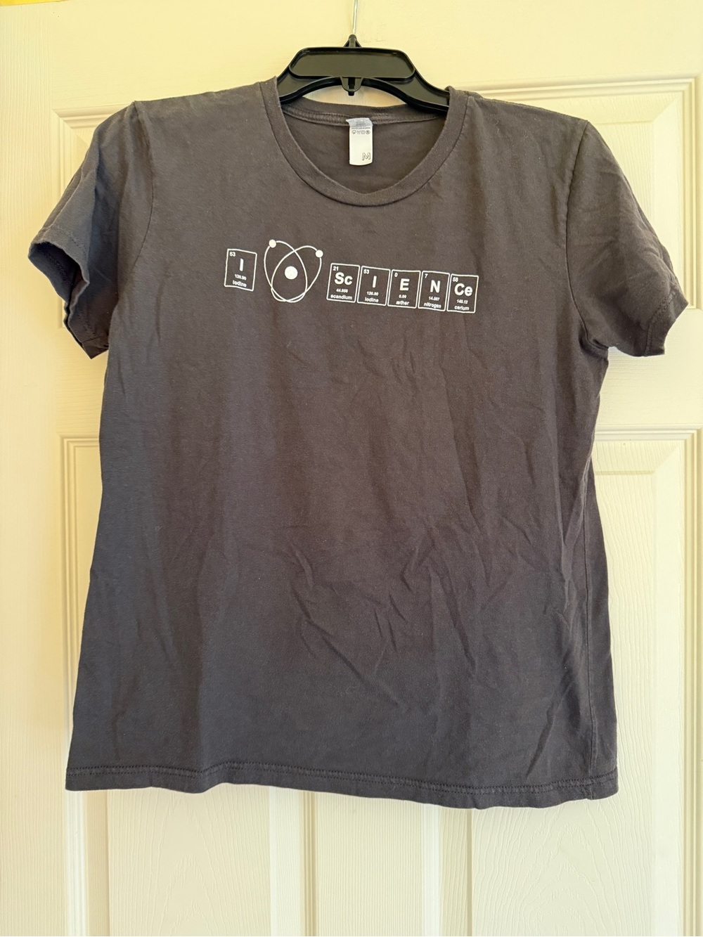 Woot Black Science Graphic Short Sleeve Tee